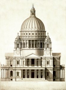 The facade of St. Paul
